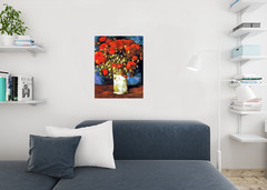 Vincent Van Gogh Poppies Cool Wall Decor Art Print Poster 24×36