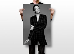 Liv Tyler Sexy Female Model Black And White Photo Wall Home Decor – POSTER 20×30