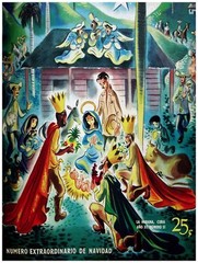 Wall Decor Poster.Fine Graphic Art Design.Christian Nativity Scene.Room art.110