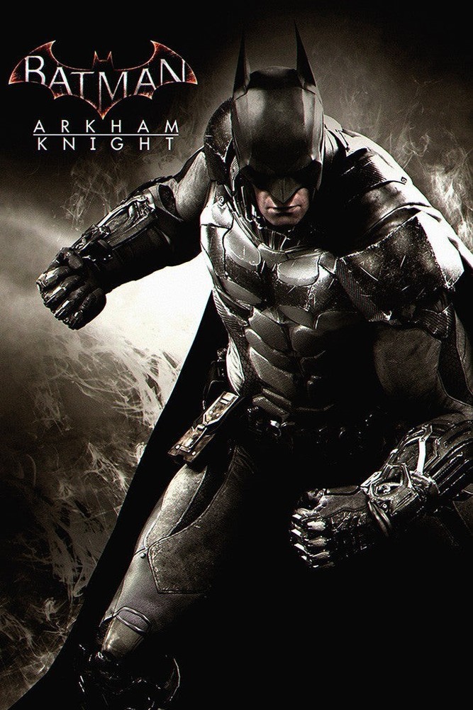 Batman Arkham Knight Game Poster – Video Game Wall Art, Gaming Decor