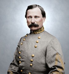 General Cadmus Wilcox Confederate color Tinted Photo Civil War 06356