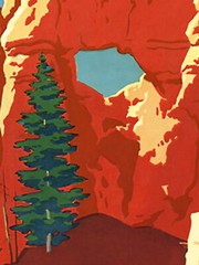 1950s Visit Bryce Canyon National Park Vintage Style Travel Poster – 24×36