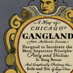 CHICAGO Illinois Gangland Map Print Poster of the City circa 1931 – 24 x 32