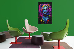 Harley Quinn Wall Vinyl Decal Graphic (Removable Adhesive Backing)
