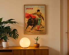 Spain – Iberia – 1950 (2) Retro Travel Poster
