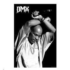 DMX Crossed Arms Poster Hip Hop Rap Legend Wall Art Print Music Room Decor Gift