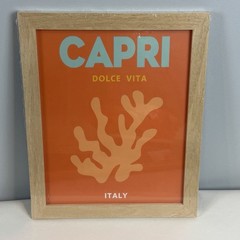 6 Travel Posters Framed Ibiza Bohemia Miami Bondi Etc Preppy Dorm Room Decor