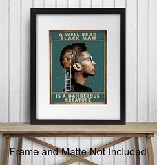 Inspirational African American Classroom Decor 11×14 – Black Art Poster – Pos…
