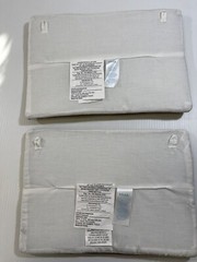 Sumersault Boys 100% Cotton Green Blue Car Room Wall Decor 2Pc Set 10 in X 14 in
