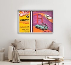 1960’s Toy Hot Wheels Trestle Artistic Design 24×36 or 11×17 In Poster