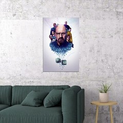 612423 Breaking Bad Movie Sticker Classic American Series Wall Print Poster