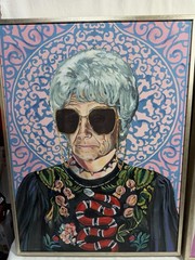 Golden Girls Paintings 24×18 Canvas Acrylic Original Artist Heather Perry