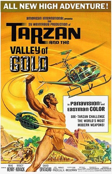 Tarzan And The Valley Of Gold – 1966 – Poster