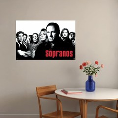 638347 The Sopranos Tv Show Crime Family Mafia Gandolfini Wall Decor Poster