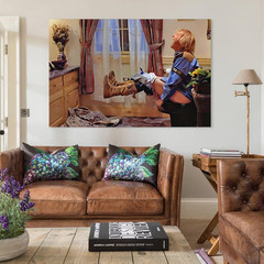 Dumb And Dumber Funny Movie Painting On Canvas Wall Art Poster Picture Print