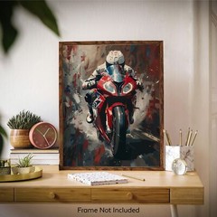 S1000RR Motorcycle Poster Wall Decor Room Men 11×14 Inches Unframed