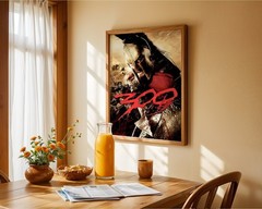 300 (2007) Movie Poster Wall Art Print