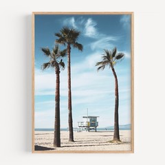 Beach Ocean Relaxing Wall Art Poster Print BA250-93_0
