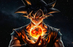 Dragon ball Z Goku poster print 8.5»x14» home decor glossy paper #1