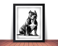 AMERICAN BULLY Dog Photo Picture Pet Print in 8×10, 8.5×11 or 11×14 WB1b