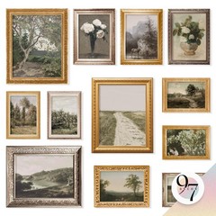 97 Decor French Country Wall Art Decor – Vintage Wall Art Prints, Cottagecore…