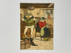 Whimsical Frog Poster – Funny Animal Wall Art for Kids or Nursery Illustration