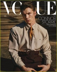 Connor Storrie Vogue Cover Poster – Fashion Magazine Wall Art Print. Unframed