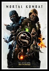 Mortal Kombat Movie Poster Print & Unframed Canvas Prints