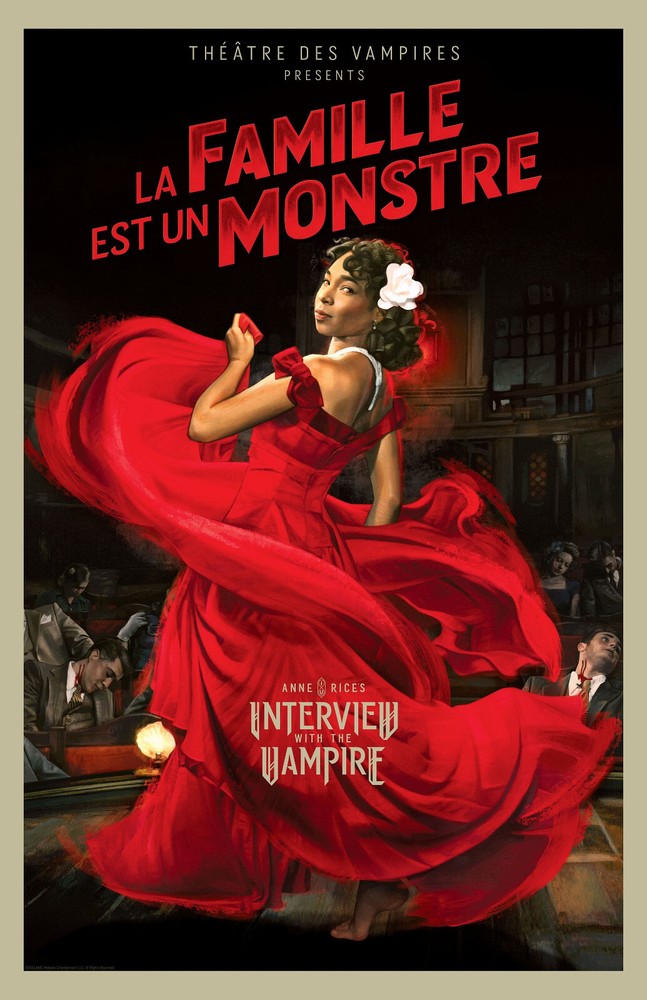 BB2030 Interview with the Vampire Show 2022 Actress Movie Poster 11×17