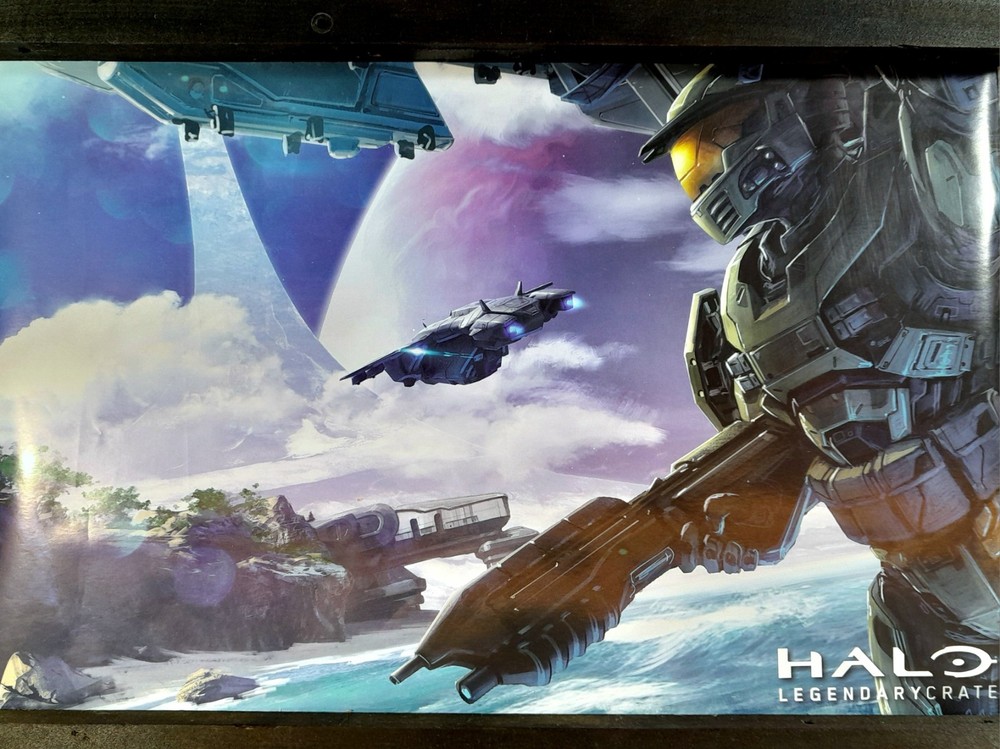 Halo Legendary Loot Crate 16 x 11.5 Inch Video Game Poster