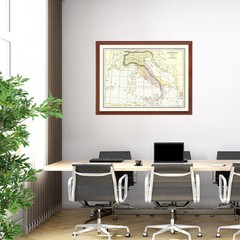 Old Map of Italy 1901 – Vintage Italy Art Wall Decor