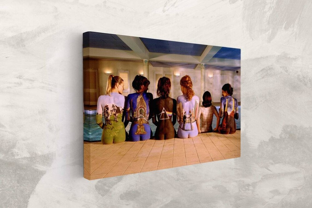 Pink Floyd Music Canvas Poster Art, Iconic Wall Decor, Pink Floyd Back Catalogue