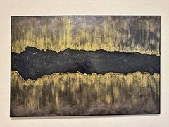 Original Textured Painting on Canvas «The Flow of Life » 36 in x24 in.