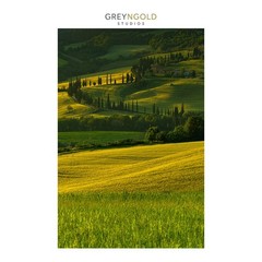 Scenic View of Countryside Nature Wall Art Print pick size A4/A3/A2/90x60cm