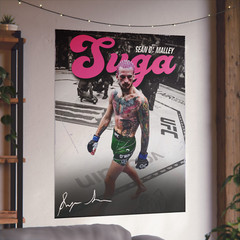 Suga Sean O’Malley Poster, UFC Poster, MMA Poster, Fighter Motivation
