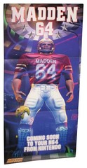 Nintendo Power Madden 64 Football N64 Video Game Pull-Out Poster