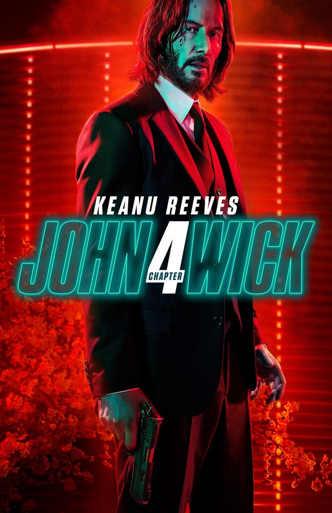 AA2461 John Wick Chapter 4 By Chad Stahelski 2023 Lead Movie Poster 11×17