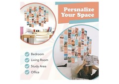 Artivo Peach Collage Kit Print Set 50 4×6 Matte Cardstock Collage, Peach