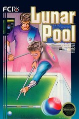 Lunar Pool BOX ART Nintendo NES Premium POSTER MADE IN USA – NES267