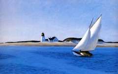 Edward Hopper : The Long Leg : 1930 : Archival Canvas Art