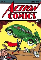 ACTION COMICS #1 COMIC BOOK COVER Poster print 11″x17″ inches