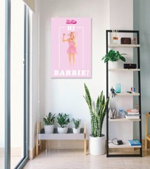Barbie The Movie – Movie Poster (Margot Robbie – Hi Barbie!) (Size: 24″ x 36″)