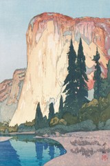 Japanese Art Print Repro «El Capitan, Yosemite» YOSHIDA HIROSHI