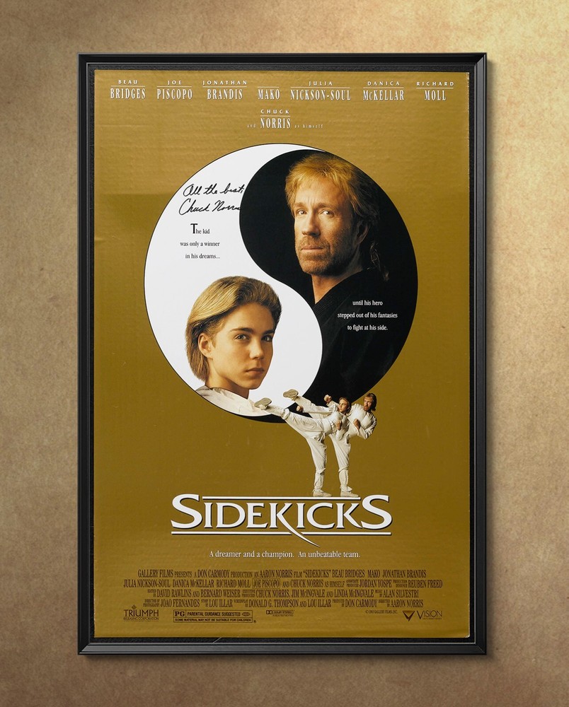 Sidekicks 1992 Movie Poster 24″x36″ Glossy Unframed 9294