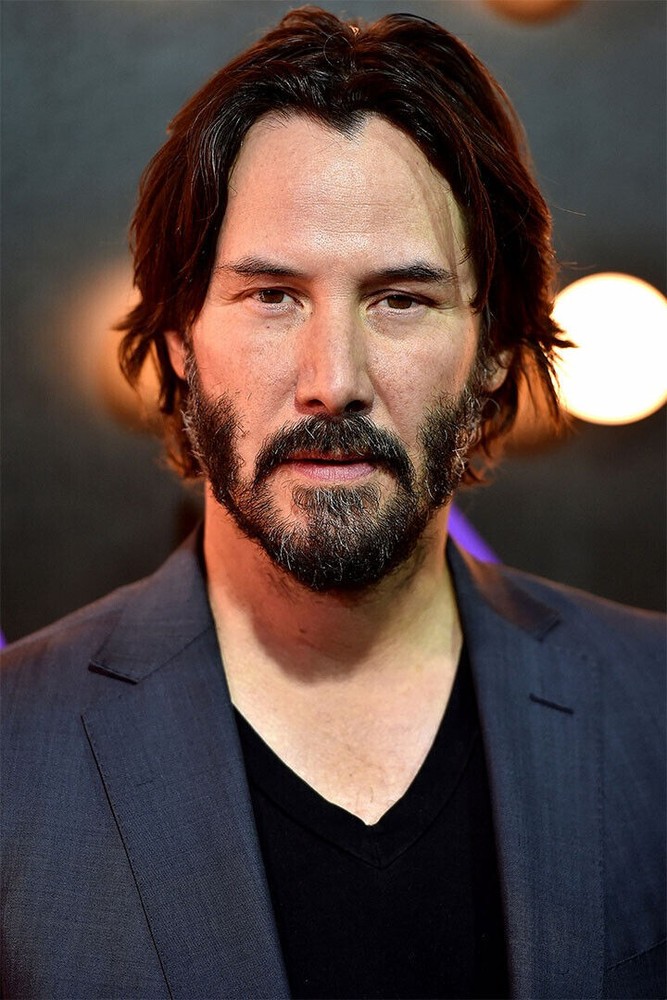 615966 Keanu Reeves Director Artist Actor Producer Wall Print Poster