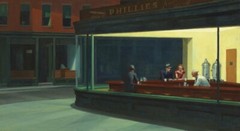 Nighthawks, Edward Hopper, Wall Decor Home Art Print Poster 11″ x 14″ 1434