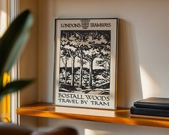 1922London_s Tramways Bostall Woods Travel by Tram (Miss) Hammond Retro Vintage