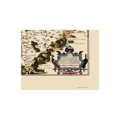 Historic Map – Bohemia Czech Republic – Ortelius 1573 – Vintage Wall Art