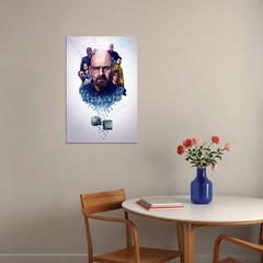 612423 Breaking Bad Movie Sticker Classic American Series Wall Print Poster