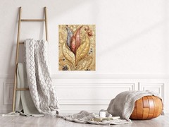 16×20 Gilded Art Canvas Print Wall Art